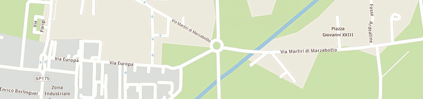Mappa della impresa alusistem snc di roncoroni daniele e monselice bruno a SENAGO