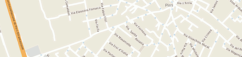Mappa della impresa faedda efisio a CAGLIARI