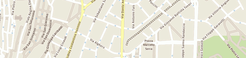Mappa della impresa cristall regal sas di muratore girolamo e c a CAGLIARI