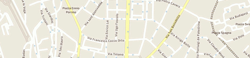Mappa della impresa boutique glenfield da pupa di giovanni meloni a CAGLIARI
