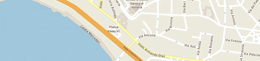Mappa della impresa telenavi di testa domingo a CAGLIARI