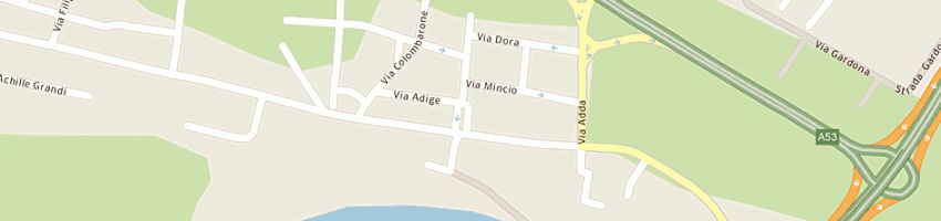 Mappa della impresa centro abbronzatura sun city studio sas a PAVIA