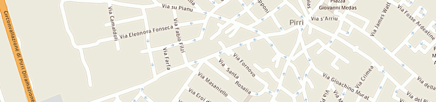 Mappa della impresa mediamente snc a CAGLIARI