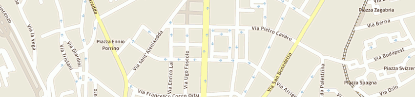 Mappa della impresa ex novo di di martinis emilio a CAGLIARI