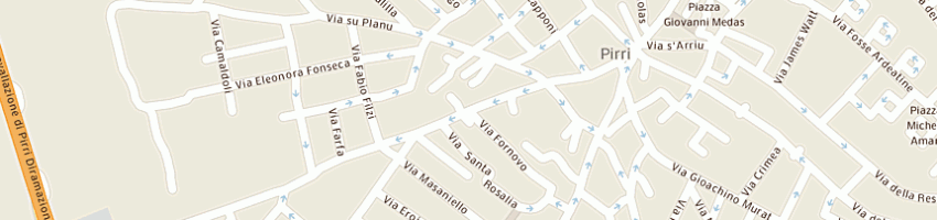 Mappa della impresa aledda giancarlo a CAGLIARI
