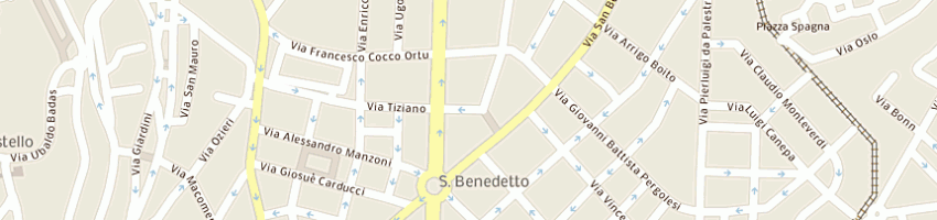 Mappa della impresa sognidoro di bonfant michelangelo a CAGLIARI