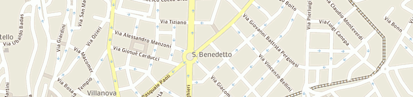 Mappa della impresa piccola casa s vincenzo a CAGLIARI