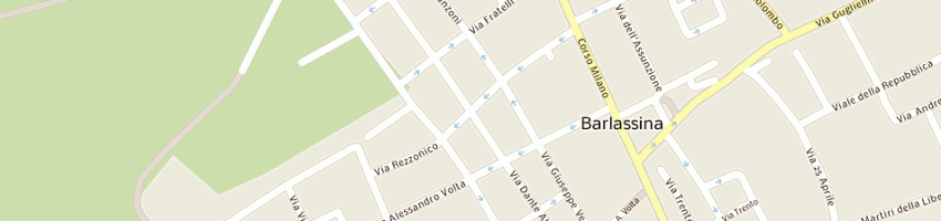 Mappa della impresa gaviraghi carlo a BARLASSINA