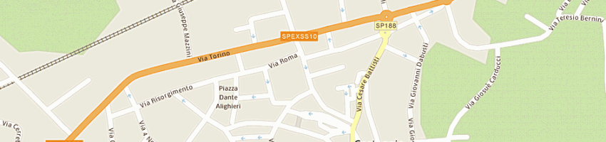 Mappa della impresa doro-fin di domaschi rossano e c - societa' in nome collettivo a PARMA