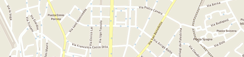 Mappa della impresa picciau francesco a CAGLIARI