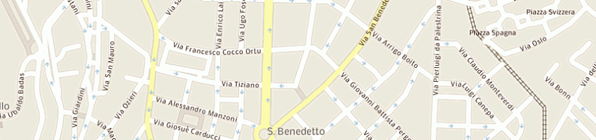 Mappa della impresa meloni drpier gavino meloni avvmarcello a CAGLIARI