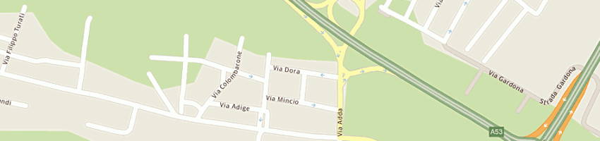 Mappa della impresa fontanella massimo a PAVIA
