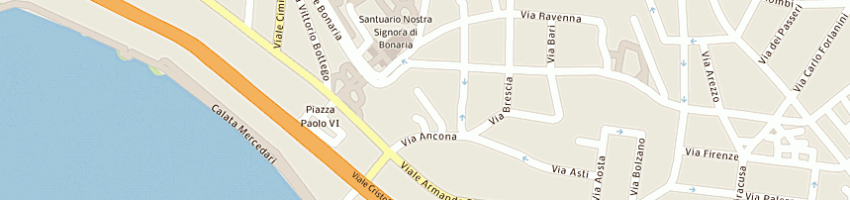 Mappa della impresa porcu giuseppe a CAGLIARI