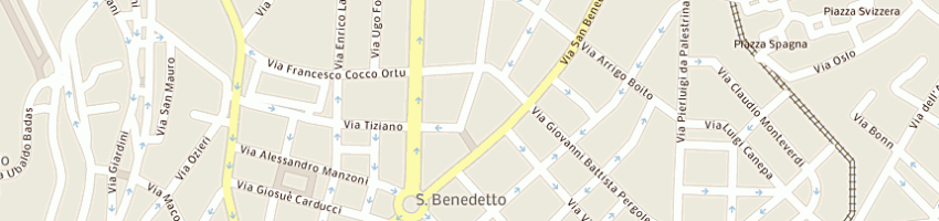 Mappa della impresa ternullo - srl a CAGLIARI