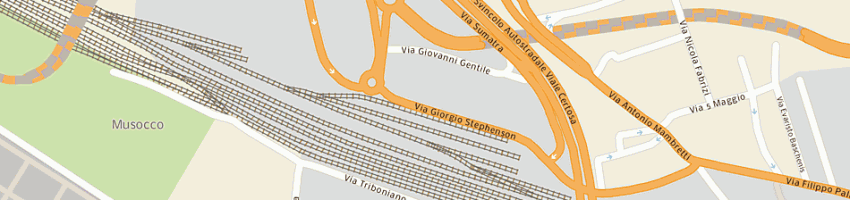 Mappa della impresa csa pc ware srl a MILANO