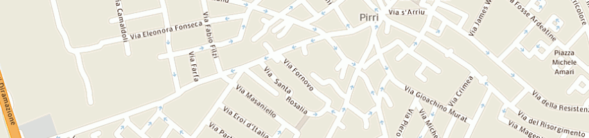 Mappa della impresa enterprising srl a CAGLIARI