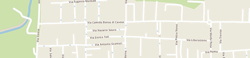 Mappa della impresa flli carbonaro di carbonaro roberto e c (snc) a SENAGO