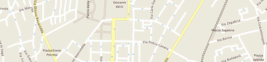Mappa della impresa la genovese gomme (spa) a CAGLIARI