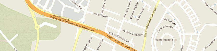 Mappa della impresa costruzioni edilizie domus srl a CAGLIARI