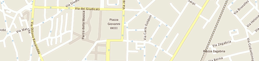 Mappa della impresa deco srl a CAGLIARI