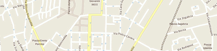 Mappa della impresa assiprogress snc a CAGLIARI