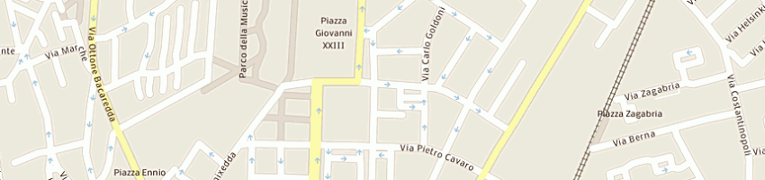 Mappa della impresa sim srl a CAGLIARI