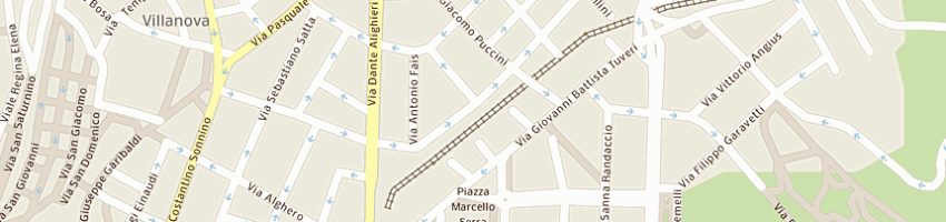 Mappa della impresa gagliega gabriele a CAGLIARI