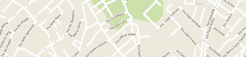 Mappa della impresa tecno edil srl a CAGLIARI