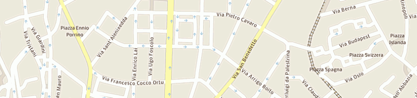 Mappa della impresa castangia umberto a CAGLIARI