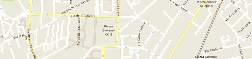 Mappa della impresa pnet srl a CAGLIARI