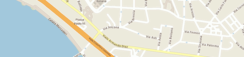 Mappa della impresa edil domus srl a CAGLIARI