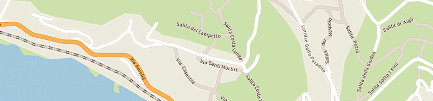 Mappa della impresa cozzolino arturo a RECCO