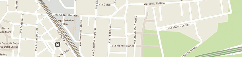 Mappa della impresa sangiorgio marco a BOLLATE