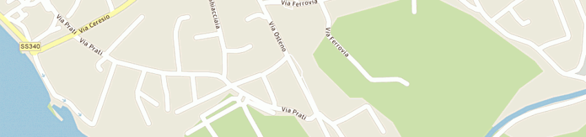 Mappa della impresa amici miei snc di vablais giuliano e c a PORLEZZA