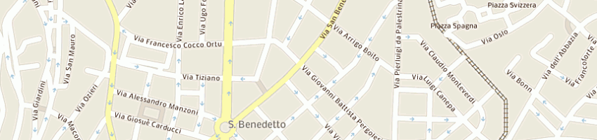 Mappa della impresa noli fabrizio a CAGLIARI