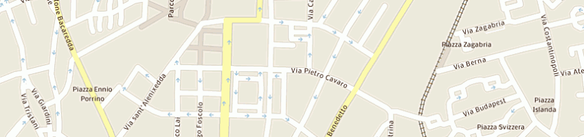 Mappa della impresa ibba chiara a CAGLIARI