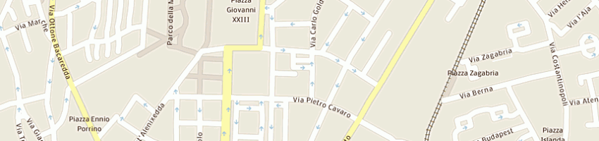 Mappa della impresa la rocchetta di manlio manconi e c sas abbreviata la rocch etta sas a CAGLIARI
