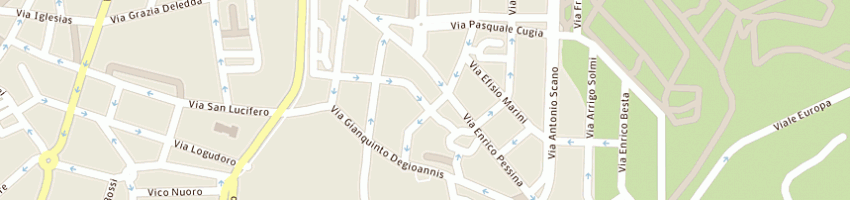 Mappa della impresa loi giuseppe a CAGLIARI