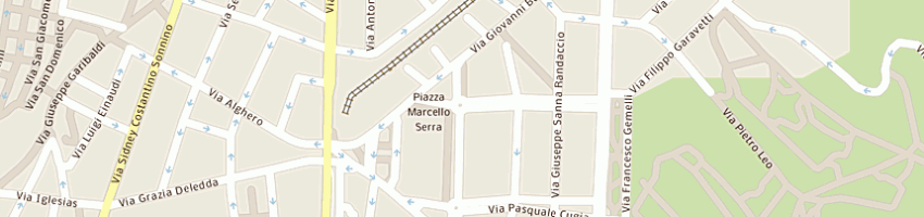 Mappa della impresa studio kasa di sulis gilberto a CAGLIARI