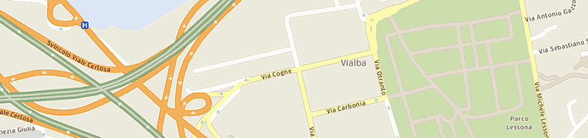 Mappa della impresa fcia vialba dssa pettinati ave a MILANO