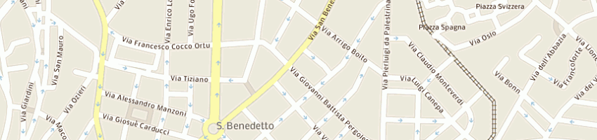 Mappa della impresa poddighe anna elena a CAGLIARI