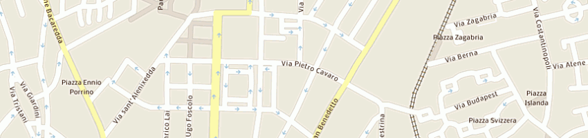 Mappa della impresa zucca angelo a CAGLIARI