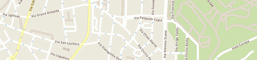 Mappa della impresa farmacia fa dr franca a CAGLIARI