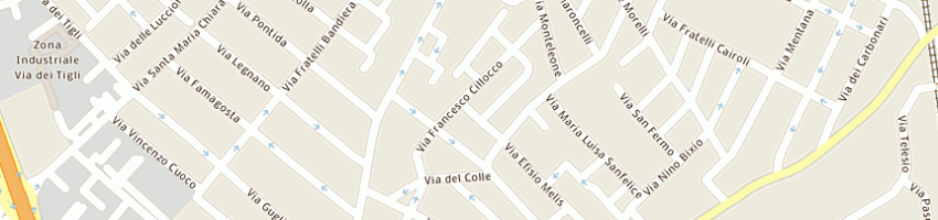 Mappa della impresa atzeni impianti di atzeni cristian a CAGLIARI