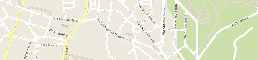 Mappa della impresa flli angelo e paolo speranza sdf a CAGLIARI