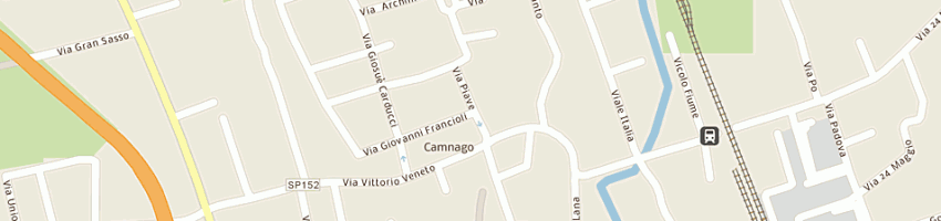 Mappa della impresa fusari giancarlo a LENTATE SUL SEVESO