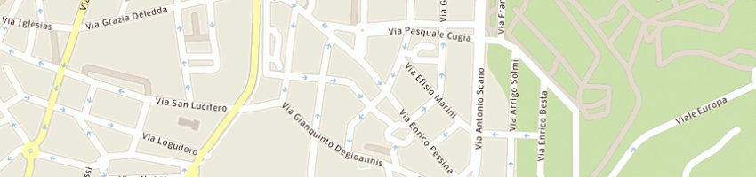 Mappa della impresa pilia enrico a CAGLIARI