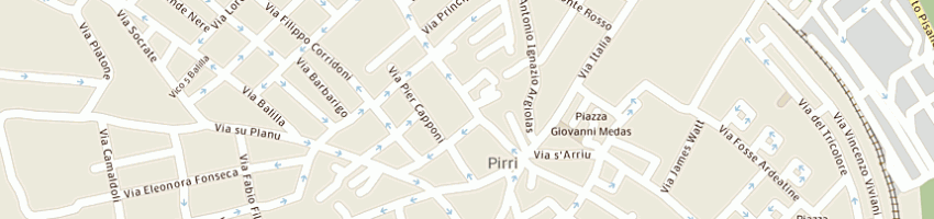 Mappa della impresa saba ida a CAGLIARI