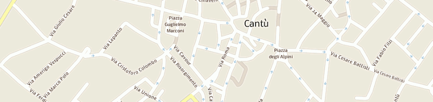 Mappa della impresa dotti benedetto e luca e c sas a CANTU 