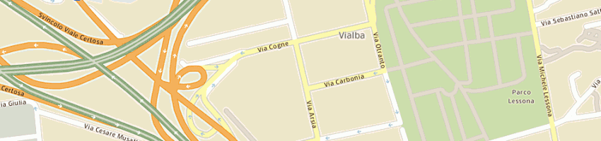 Mappa della impresa xiaoping sas di li xiaoping e c a MILANO
